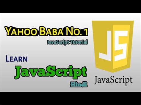 Tutorial Javascript Dalam Bahasa Hindi Yahoo Baba